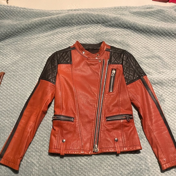 Replay Jackets & Blazers - Replay biker leather jacket. NWT